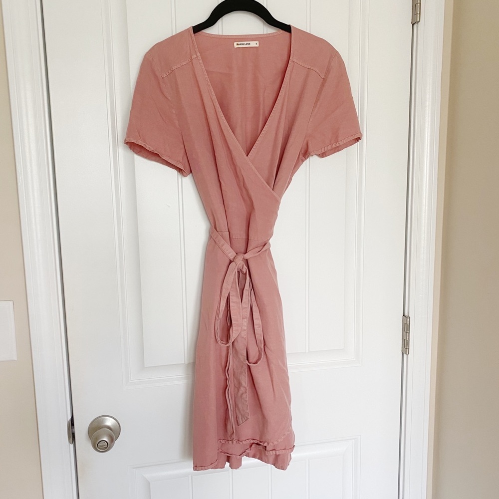 ❤️Marine Layer Nantucket Red Wrap Dress❤️